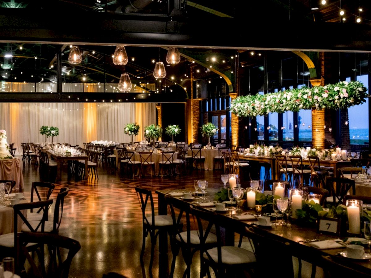 wedding dining area