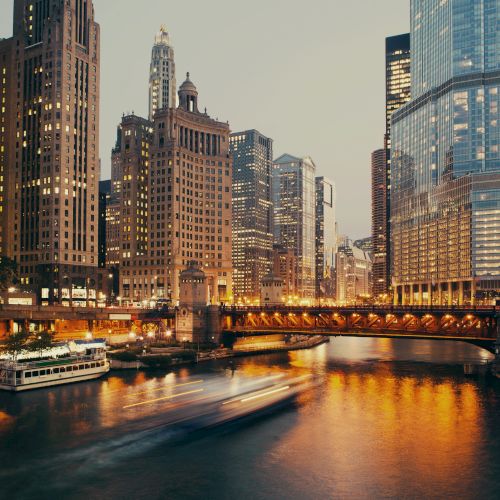 chicago river view