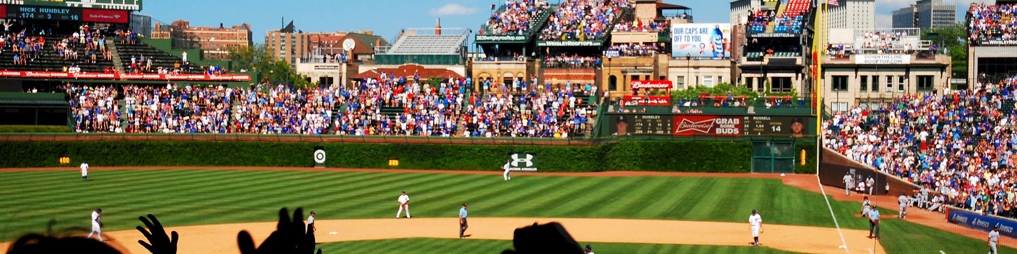 Wrigley Field Chicago near Claridge House Hotel